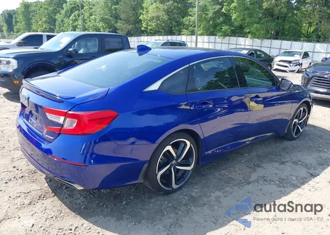 2019 Honda Accord Sport из США, поврежденный, VIN 1HGCV1F3XKA116701